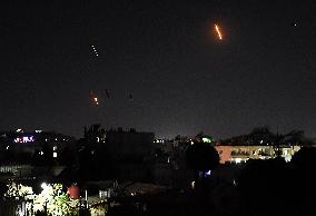 Iranian Missiles Strike Israel