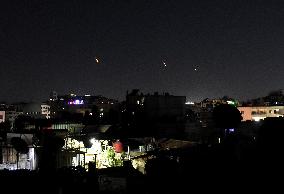 Iranian Missiles Strike Israel