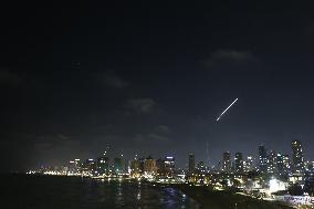 Iranian Missiles Strike Israel