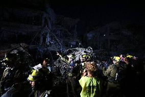 Iranian Missiles Strike Israel