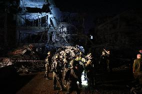 Iranian Missiles Strike Israel