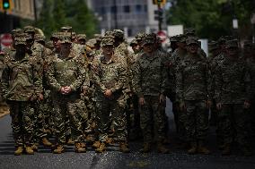 Preparations For Army's 250th Anniversary - Washington