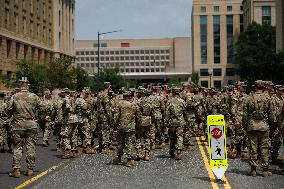 Preparations For Army's 250th Anniversary - Washington