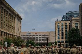 Preparations For Army's 250th Anniversary - Washington
