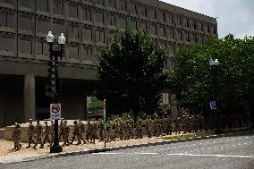 Preparations For Army's 250th Anniversary - Washington