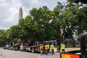 Preparations For Army's 250th Anniversary - Washington