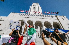 Anti-ICE Protests - LA