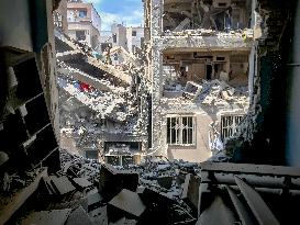 Residential Building Targeted in Tehran - Iran