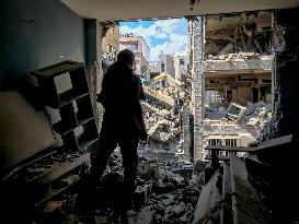 Residential Building Targeted in Tehran - Iran