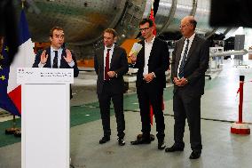 Ministerial Visit To MaiaSpace ArianeGroup - France