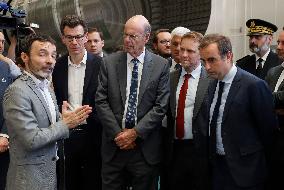 Ministerial Visit To MaiaSpace ArianeGroup - France