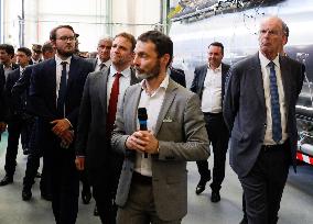 Ministerial Visit To MaiaSpace ArianeGroup - France