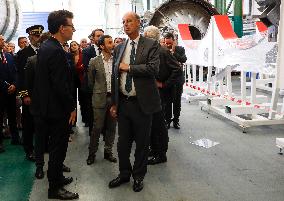 Ministerial Visit To MaiaSpace ArianeGroup - France
