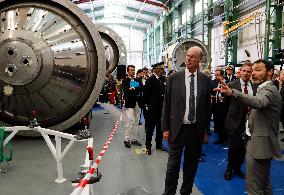 Ministerial Visit To MaiaSpace ArianeGroup - France