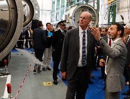 Ministerial Visit To MaiaSpace ArianeGroup - France