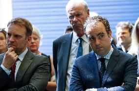 Ministerial Visit To MaiaSpace ArianeGroup - France