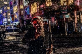 Iranian Missile Attack in Tel Aviv - Israel