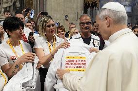 Pope Leo XIV Welcomes Pilgrims For The Jubilee of Sport - Vatican