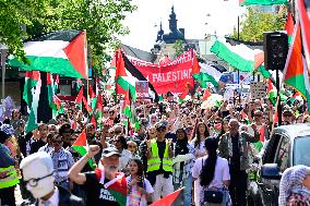 DEMONSTRATION FOR GAZA