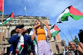 DEMONSTRATION FOR GAZA