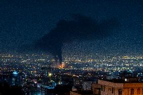Israeli Airstrike in Tehran - Iran