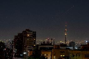 Israeli Airstrike in Tehran - Iran