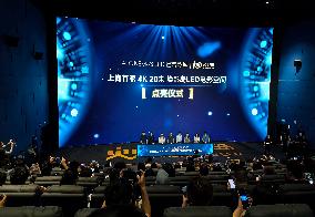 Shanghai First 4K 20-meter LED Cinema