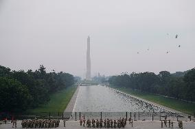 US Army?s 250th birthday celebration in Washington DC