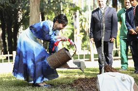 Japan's Princess Kako in Brazil