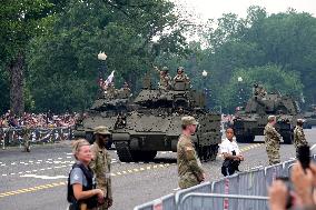 Military parade - Washington