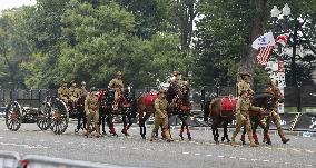 Military parade in Washington