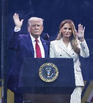 Military parade in Washington
