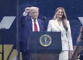 Military parade in Washington