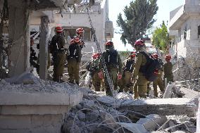 Iran Retaliatory Missile Strike to Israel