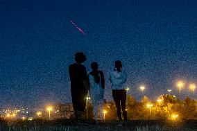 Iran Retaliatory Missile Strike to Israel