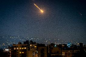 Iran Retaliatory Missile Strike to Israel