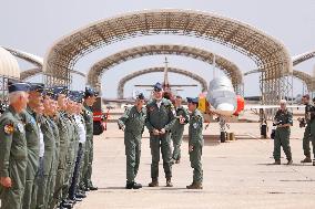 King Visits the Static Exhibition Aire 2025 - Spain
