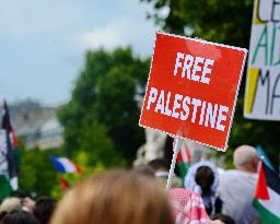 Pro-Palestinian Demonstration - Paris