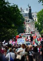 Pro-Palestinian Demonstration - Paris