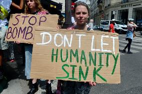 Pro-Palestinian Demonstration - Paris