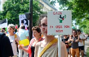 Pro-Palestinian Demonstration - Paris