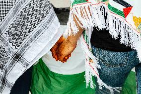Pro-Palestinian Demonstration - Toulouse