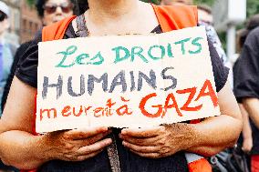 Pro-Palestinian Demonstration - Toulouse