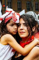 Pro-Palestinian Demonstration - Toulouse