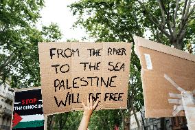 Pro-Palestinian Demonstration - Toulouse