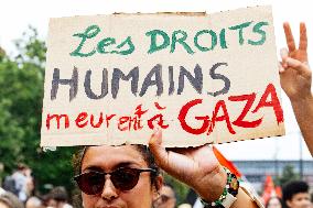 Pro-Palestinian Demonstration - Toulouse