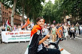 Pro-Palestinian Demonstration - Toulouse