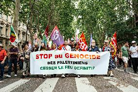 Pro-Palestinian Demonstration - Toulouse