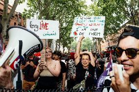 Pro-Palestinian Demonstration - Toulouse