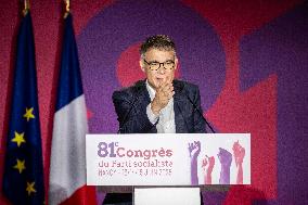 81st French Socialist Party (PS) congress - Day 2 - EB